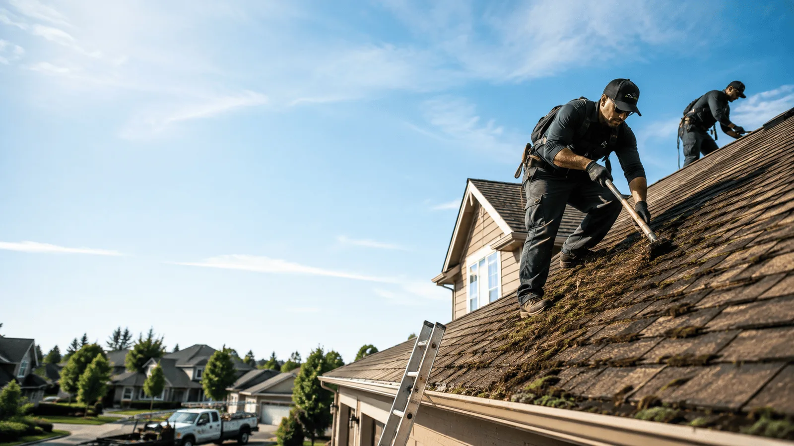 Roof Moss Removal in Fairfax, VA near me